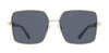 Prive Revaux Viva La Vida/S Gold Black/Grey Polarised #colour_gold-black-grey-polarised