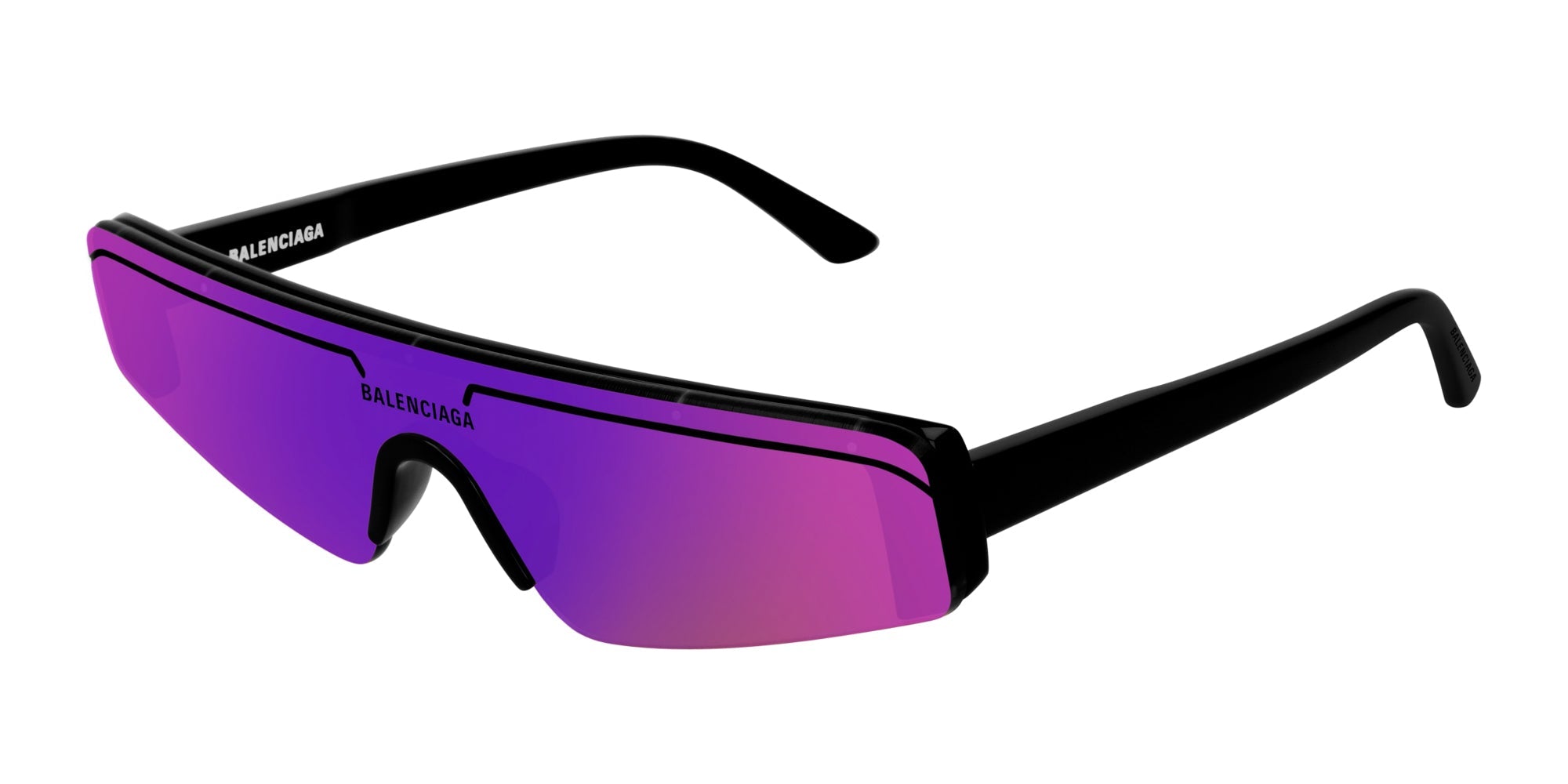 Purple balenciaga discount sunglasses