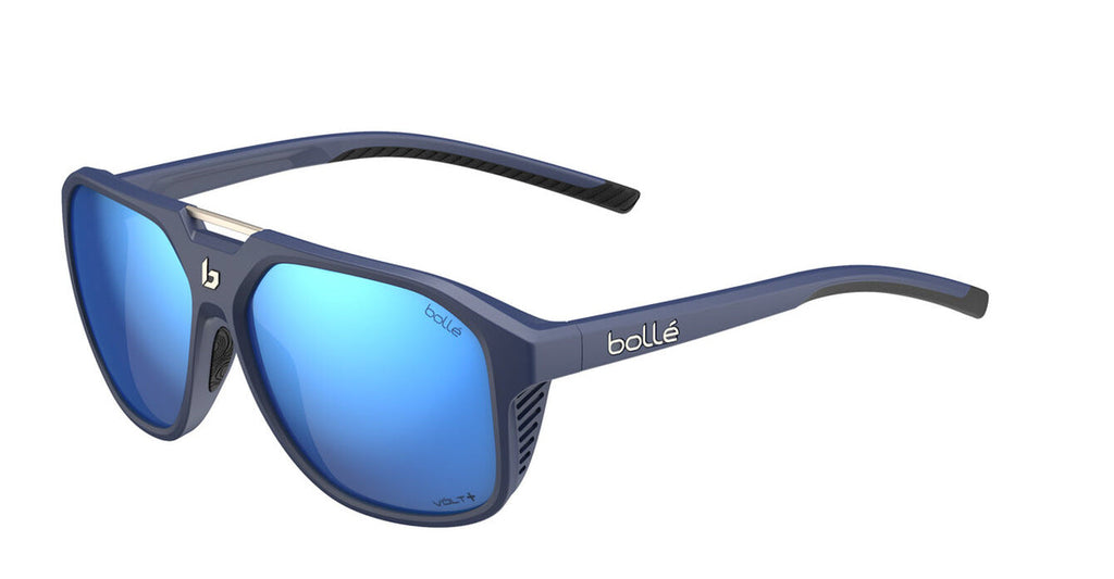 Bolle Arcadia Dark Blue Matte/Volt+ Offshore Polarized #colour_dark-blue-matte-volt+-offshore-polarized