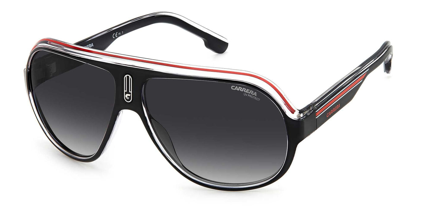 Carrera Speedway/N Black-White-Red/Grey Gradient #colour_black-white-red-grey-gradient