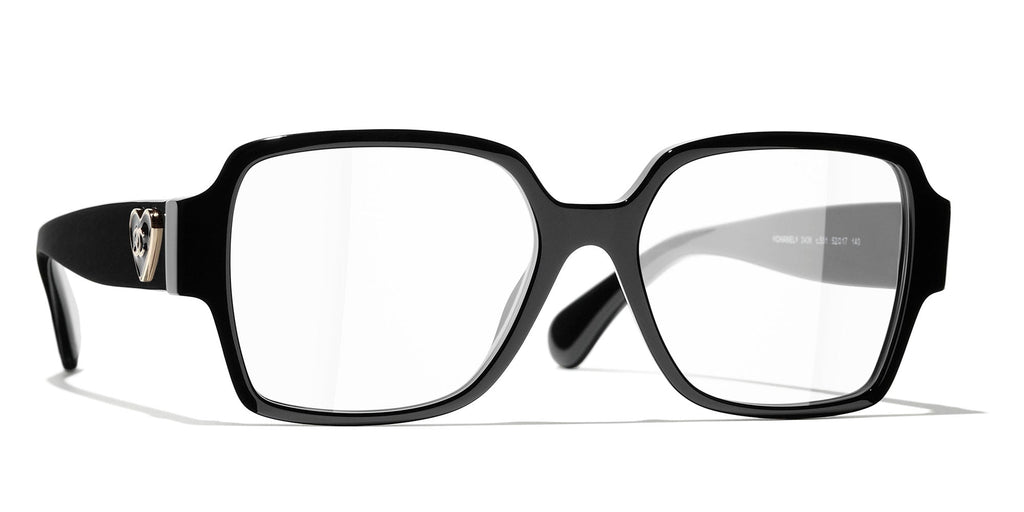 Chanel 3438 714 Eyeglasses Glasses Brown Tortoise Gold Logo Blue Light  Filter