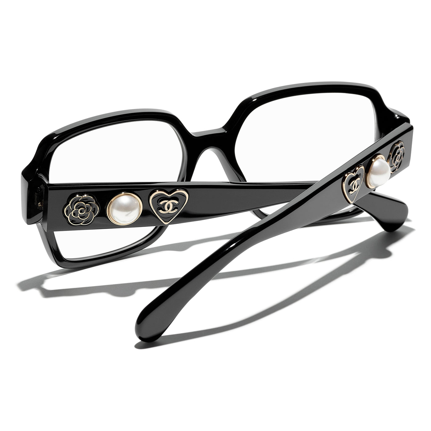 Shop CHANEL Square Eyeglasses (Ref: 3438 1725, Ref: 3438 1404, Ref: 3438  1643, Ref: 3438 C714, Ref: 3438 C501) by mayluxury