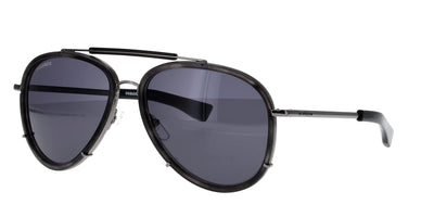 DSQUARED2 D2 0010/S Grey Horn/Grey #colour_grey-horn-grey