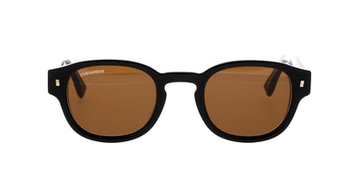 DSQUARED2 D2 0014/S Black-Gold/Brown #colour_black-gold-brown