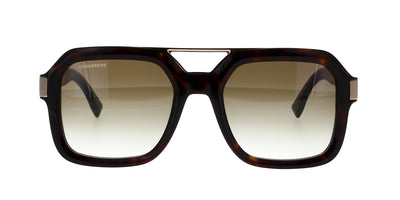 DSQUARED2 D2 0029/S Havana/Green Gradient #colour_havana-green-gradient