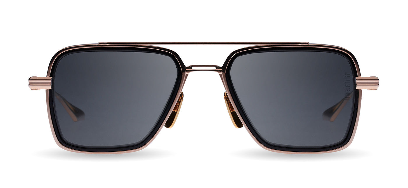 Dita Epiluxury EPLX.8 DES008 Rose Gold-Black/Polarised Dark Grey #colour_rose-gold-black-polarised-dark-grey