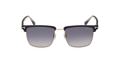 Tom Ford Hudson-02 TF997-H Matte Black/Smoke Polarised #colour_matte-black-smoke-polarised