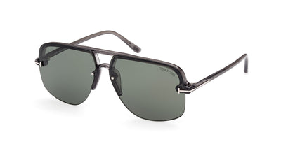 Tom Ford Hugo-02 TF1003 Grey-Other/Green #colour_grey-other-green