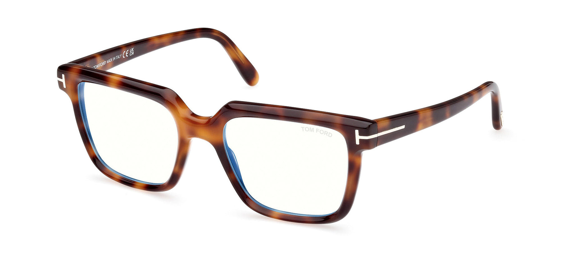 Tom Ford TF5889-B Blue Light Square Glasses | Maverick & Wolf