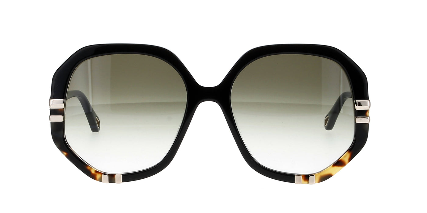 Chloe CH0105S Black/Green Gradient #colour_black-green-gradient