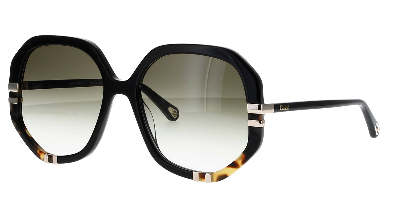 Chloe CH0105S Black/Green Gradient #colour_black-green-gradient
