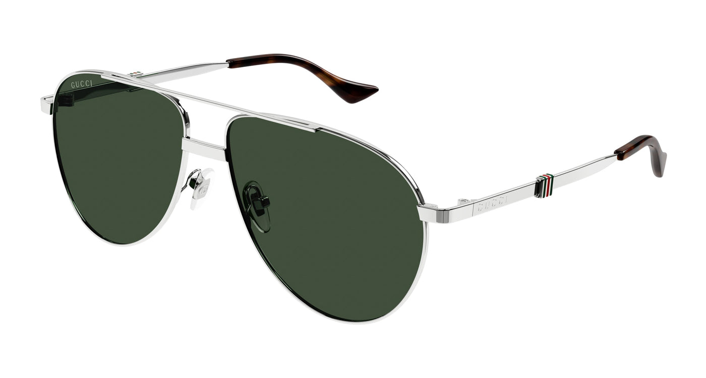 Gucci GG1440S Silver/Green #colour_silver-green