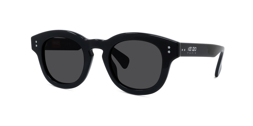 Kenzo Boke Flower KZ40163F Shiny Black/Smoke #colour_shiny-black-smoke