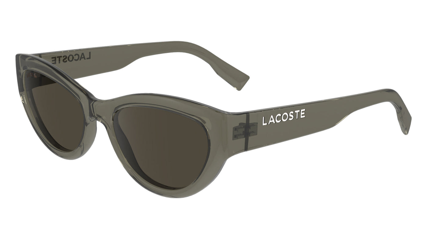 Lacoste L6013S Transparent Brown/Grey #colour_transparent-brown-grey