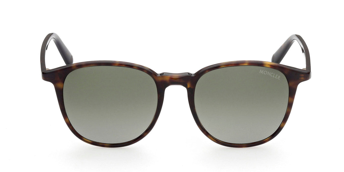 Moncler Luminaire ML 0189 Dark Tortoise/Green Polarised #colour_dark-tortoise-green-polarised