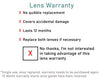 Lens Warranty