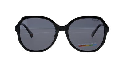 Polaroid PLD6177/G/S Asian Fit Black/Polarised Grey #colour_black-polarised-grey