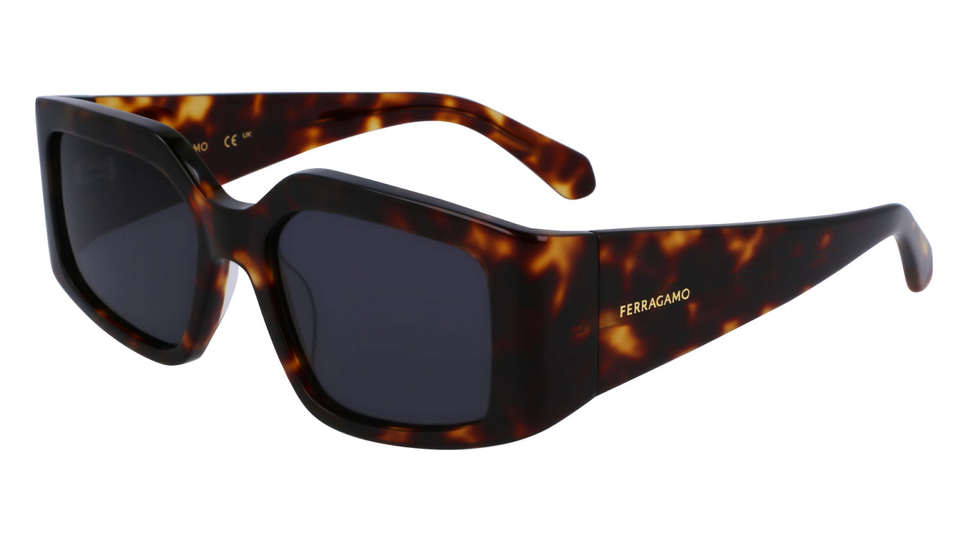 Ferragamo SF1101S Dark Tortoise/Grey #colour_dark-tortoise-grey