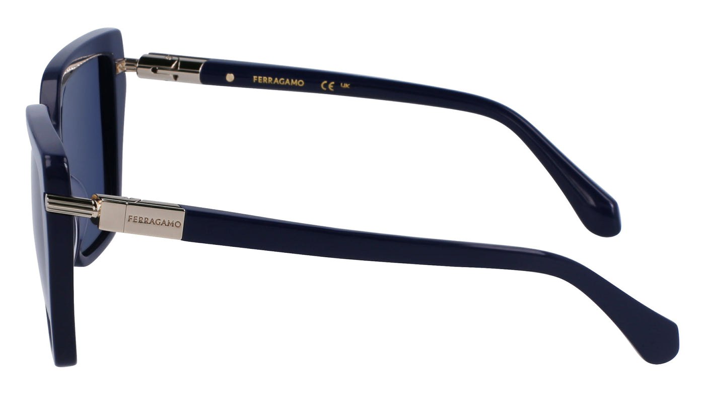 Ferragamo SF1106S Blue Navy/Blue #colour_blue-navy-blue