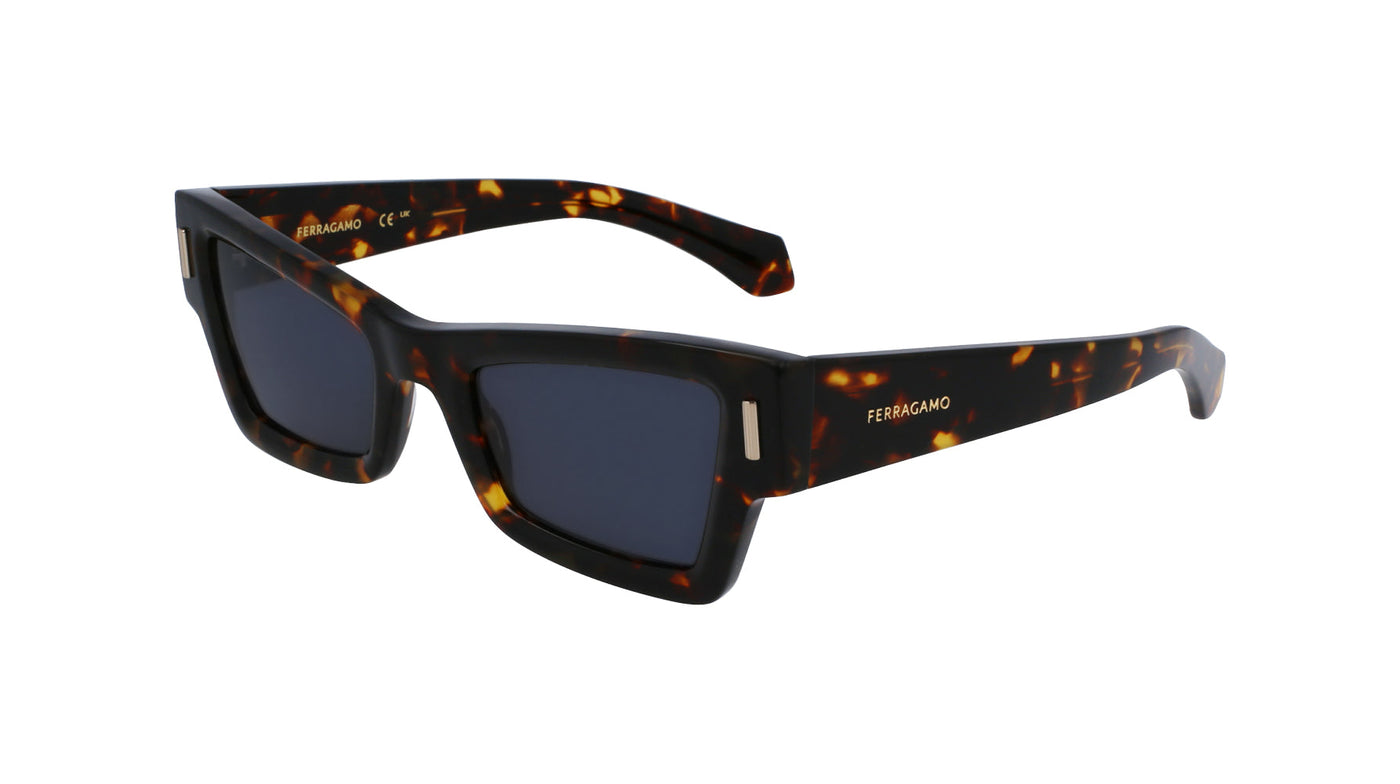 Ferragamo SF2006S Dark Tortoise/Blue #colour_dark-tortoise-blue