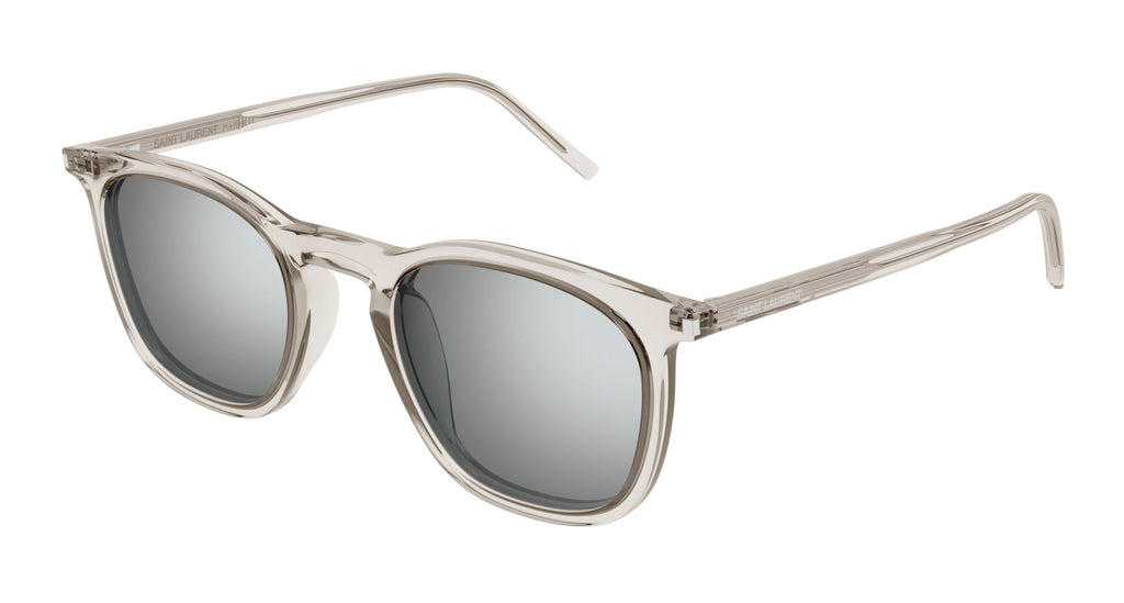 Saint Laurent SL 623 Beige/Silver Mirror #colour_beige-silver mirror