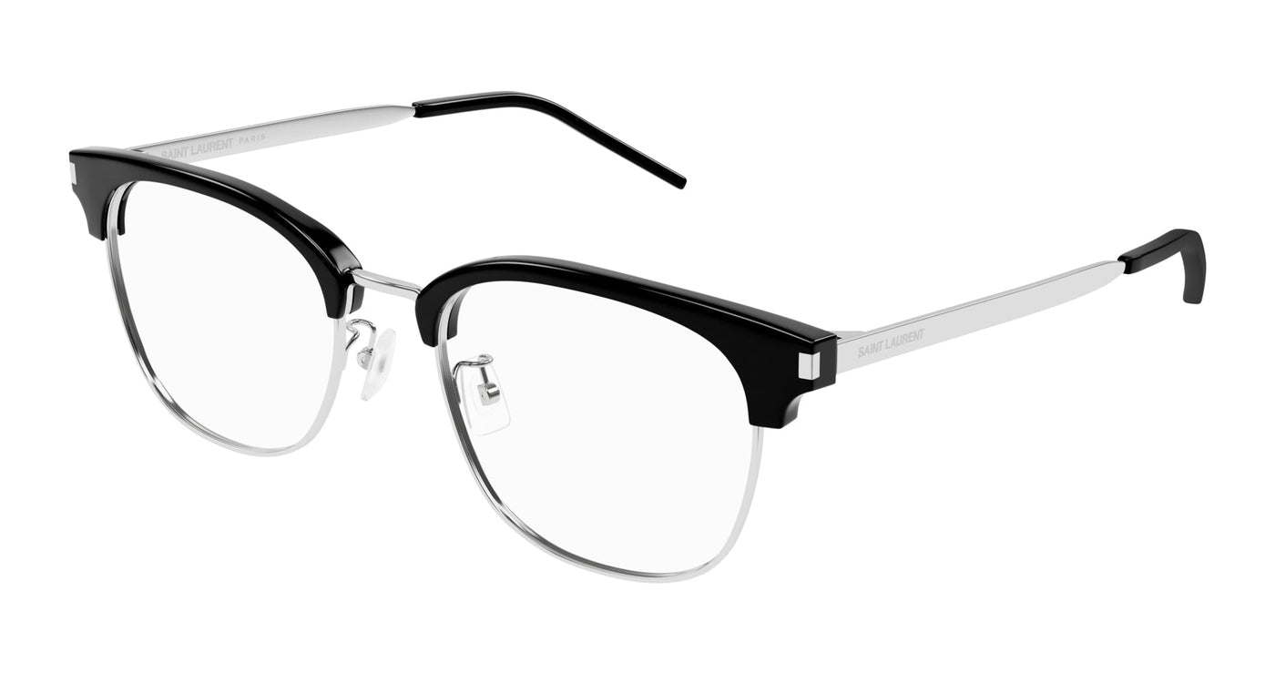 Saint Laurent SL 649/F Black-Silver #colour_black-silver