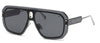 Philipp Plein SPP050 Total Semi Matt Black/Smoke #colour_total-semi-matt-black-smoke