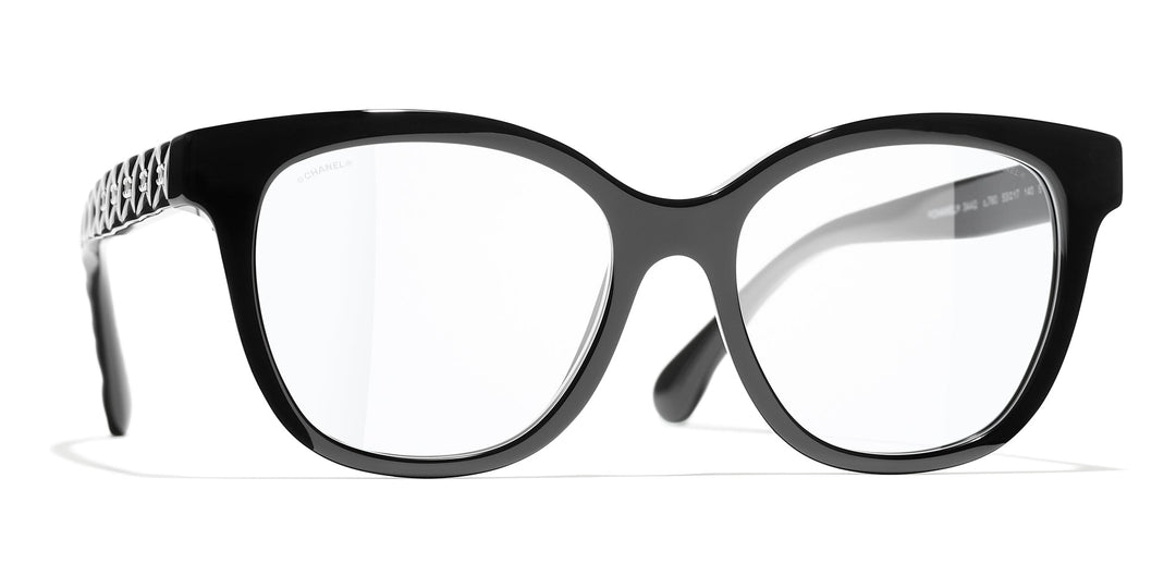 極美品 CHANEL sunglasses マグネティッククリップオン タグ CHANEL Sunglasses: Butterfly Sunglasses, acetate & metal