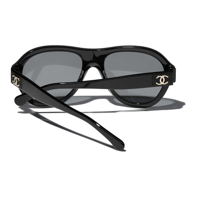 Chanel 5467B Black/Grey Polarised #colour_black-grey-polarised