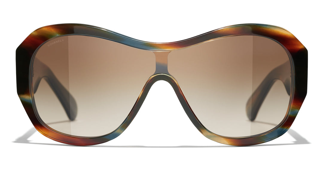 CHANEL 5497B Shield Sunglasses | Maverick & Wolf