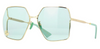 Gucci GG0817S Gold/Green #colour_gold-green