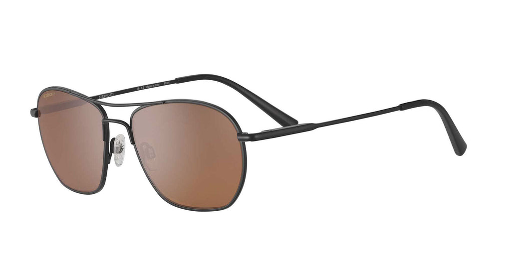 Serengeti Lunger Matte Black/Brown Mirror #colour_matte-black-brown-mirror