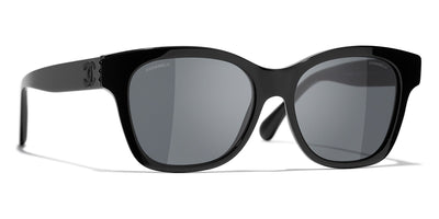 Chanel Square Sunglasses CH5210Q Black/Grey