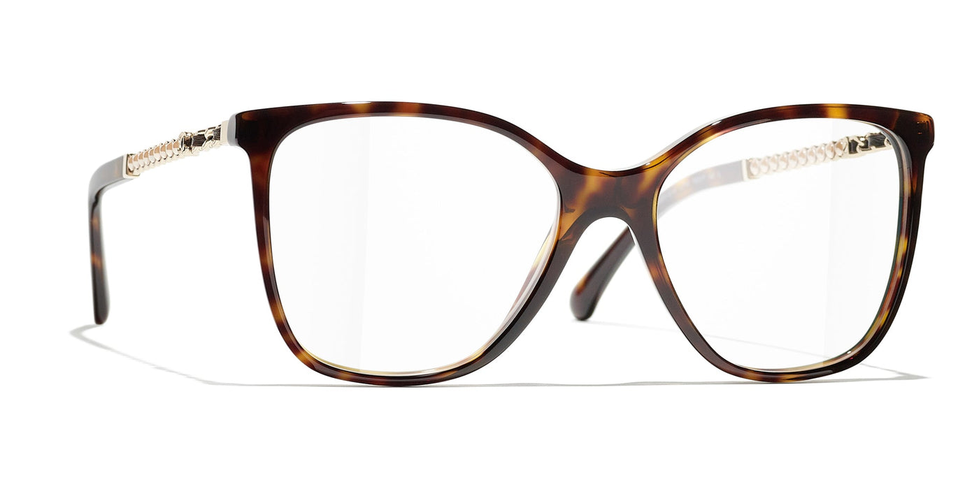 CHANEL 3441QH Square Glasses Maverick Wolf - Main Image