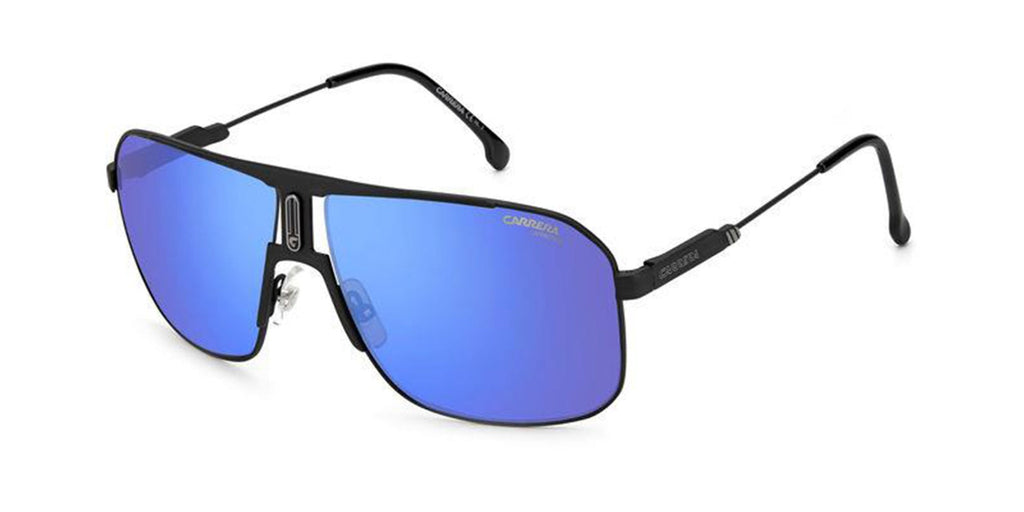 Carrera 1043/S Black/Blue Mirror #colour_black-blue-mirror