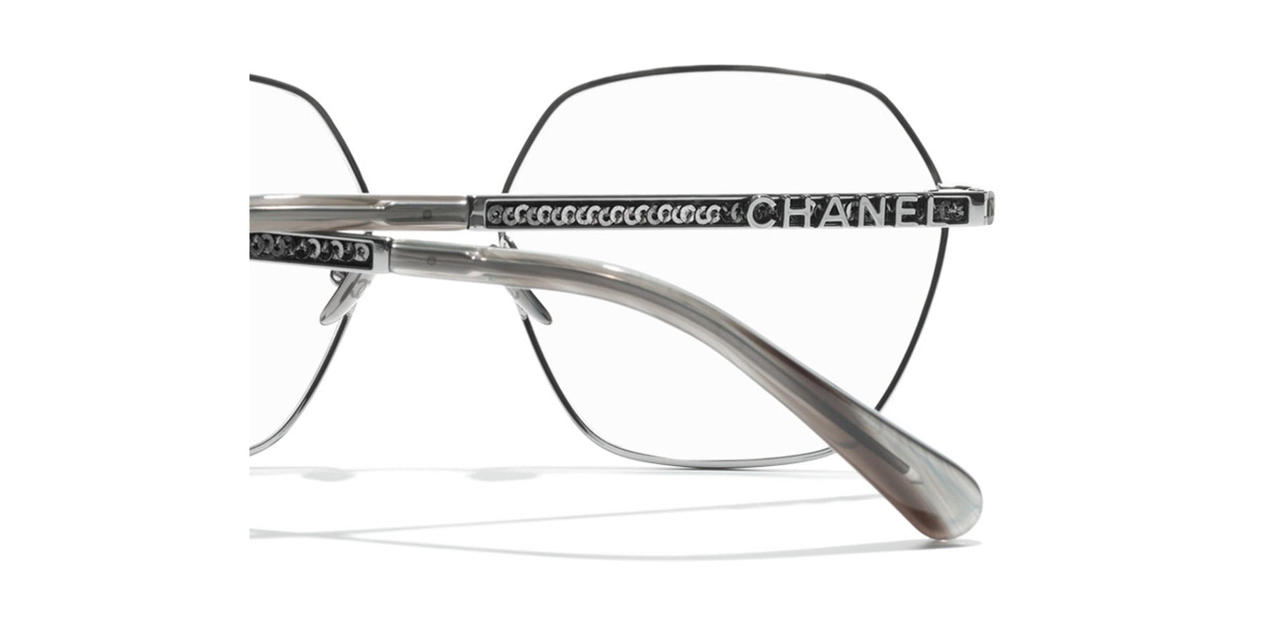 Chanel Eyeglasses Frames 3173 c.1123 Clear Brown Rectangular Full Rim 51-16-135