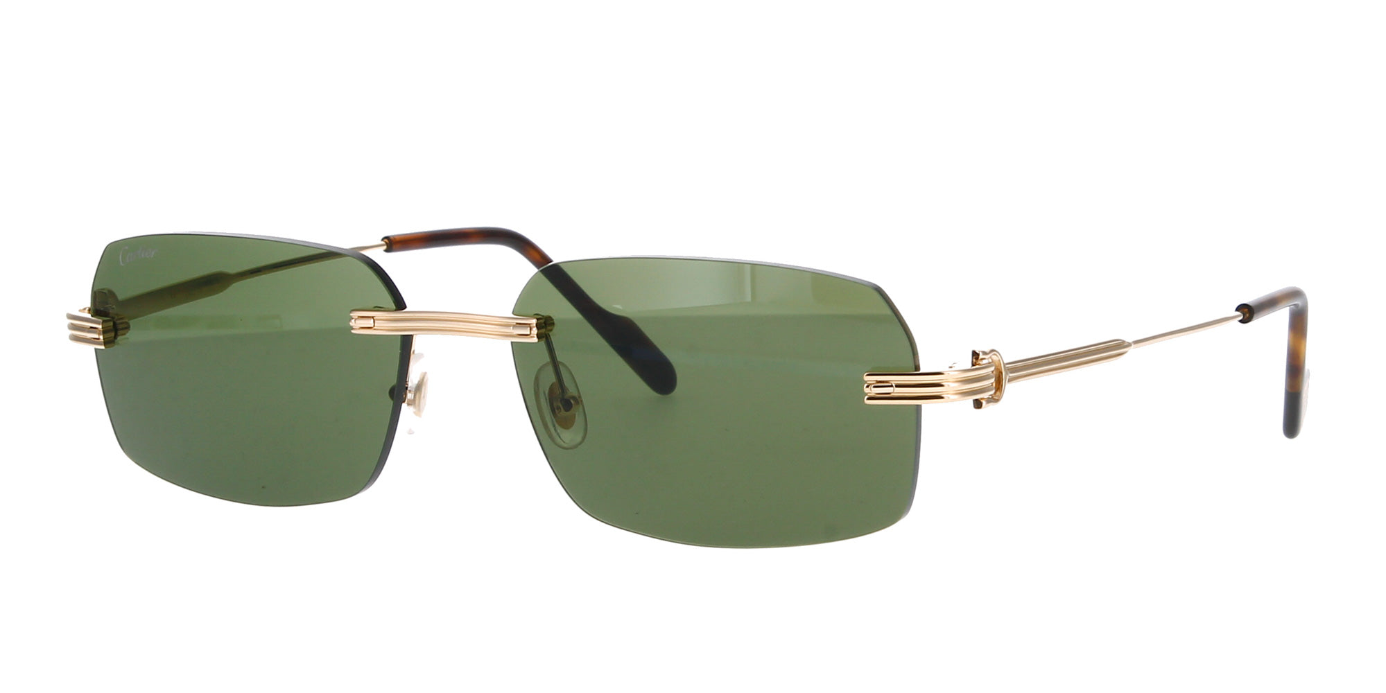 Cartier CT0271S Rectangle Sunglasses Maverick Wolf