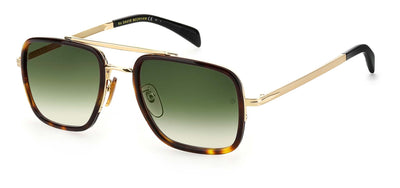 David Beckham DB7002/S Gold/Green Gradient #colour_gold-green-gradient