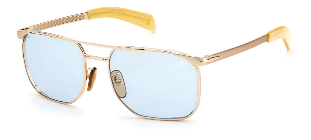 David Beckham DB7048/S Gold/Blue #colour_gold-blue