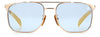 David Beckham DB7048/S Gold/Blue #colour_gold-blue