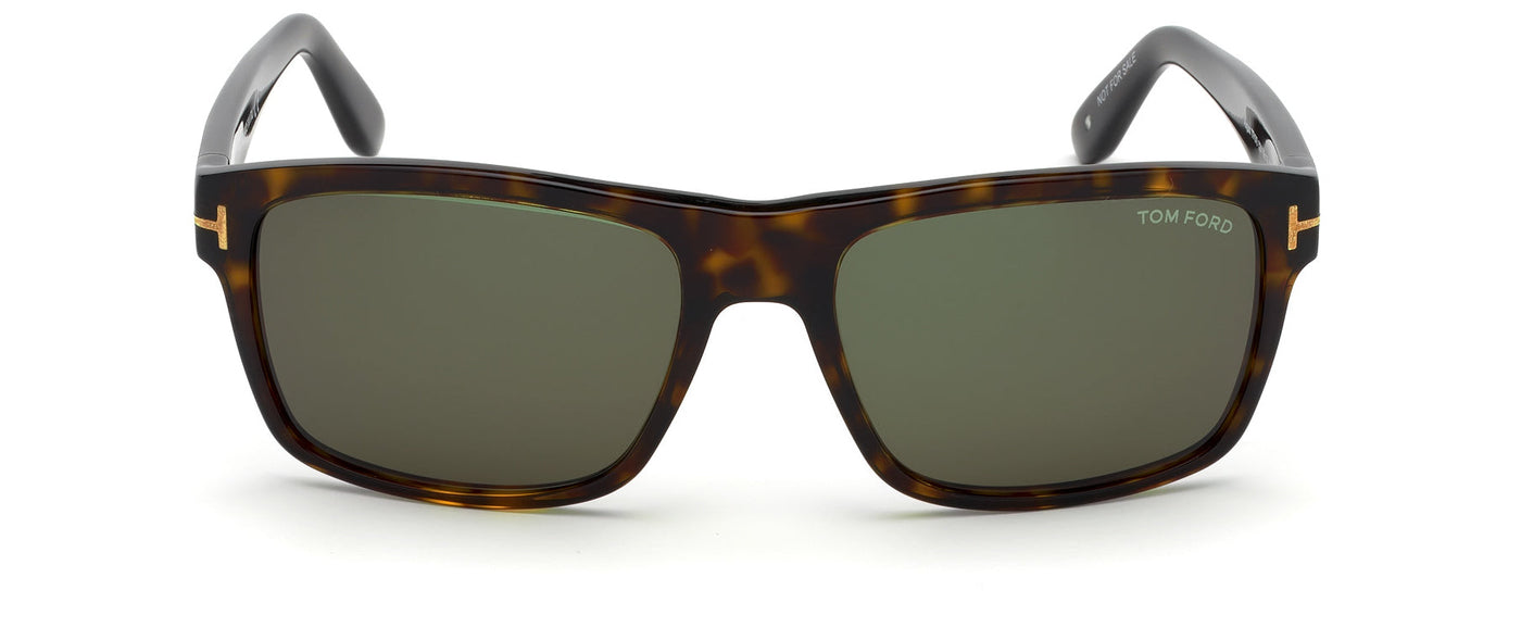 Tom Ford August TF678 Dark Tortoise/Green #colour_dark-tortoise-green