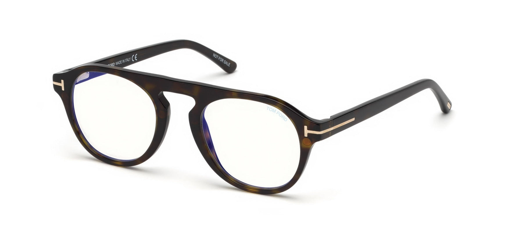 Tom Ford TF5533-B With Clip-on Aviator Glasses | Maverick & Wolf