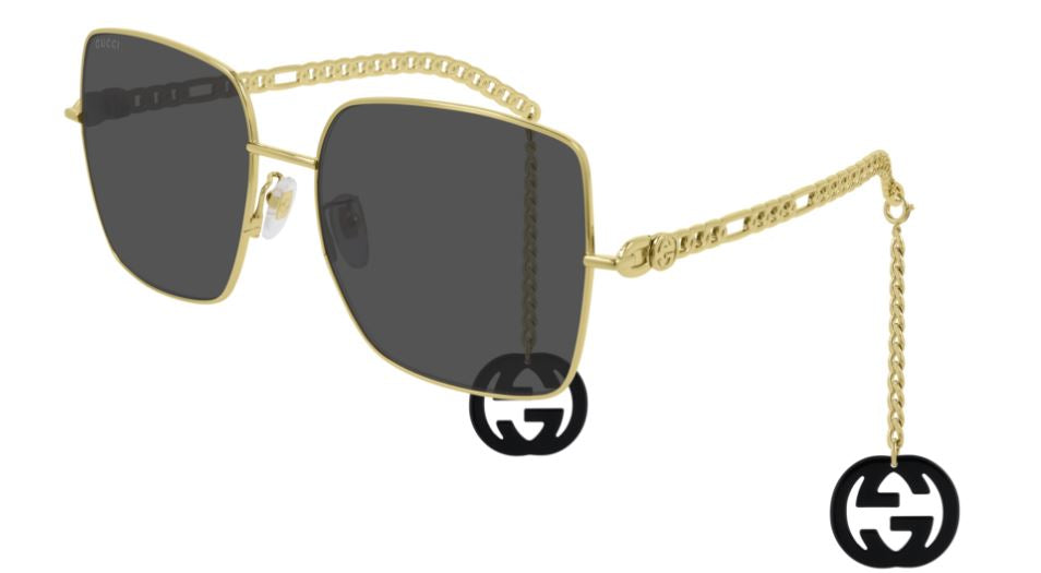 Gucci GG0724S Gold/Grey #colour_gold-grey
