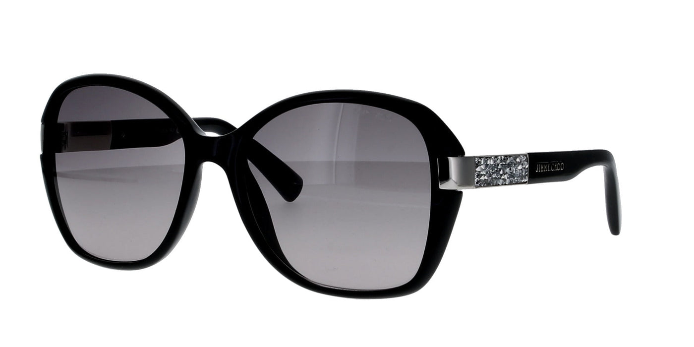 Jimmy Choo Alana/S Black-Grey #colour_black-grey