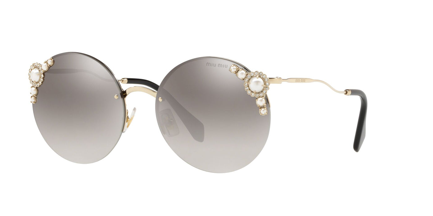 Miu Miu SMU52T Gold/Silver Mirror 1 #colour_gold-silver-mirror-1