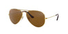 Ray-Ban Aviator RB3025 Gold/Brown Polarised #colour_gold-brown-polarised