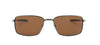 Oakley Square Wire OO4075 Gunmetal/Brown Polarised #colour_gunmetal-brown-polarised