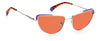 Polaroid PLD6129/S Silver/Brown Polarised #colour_silver-brown-polarised