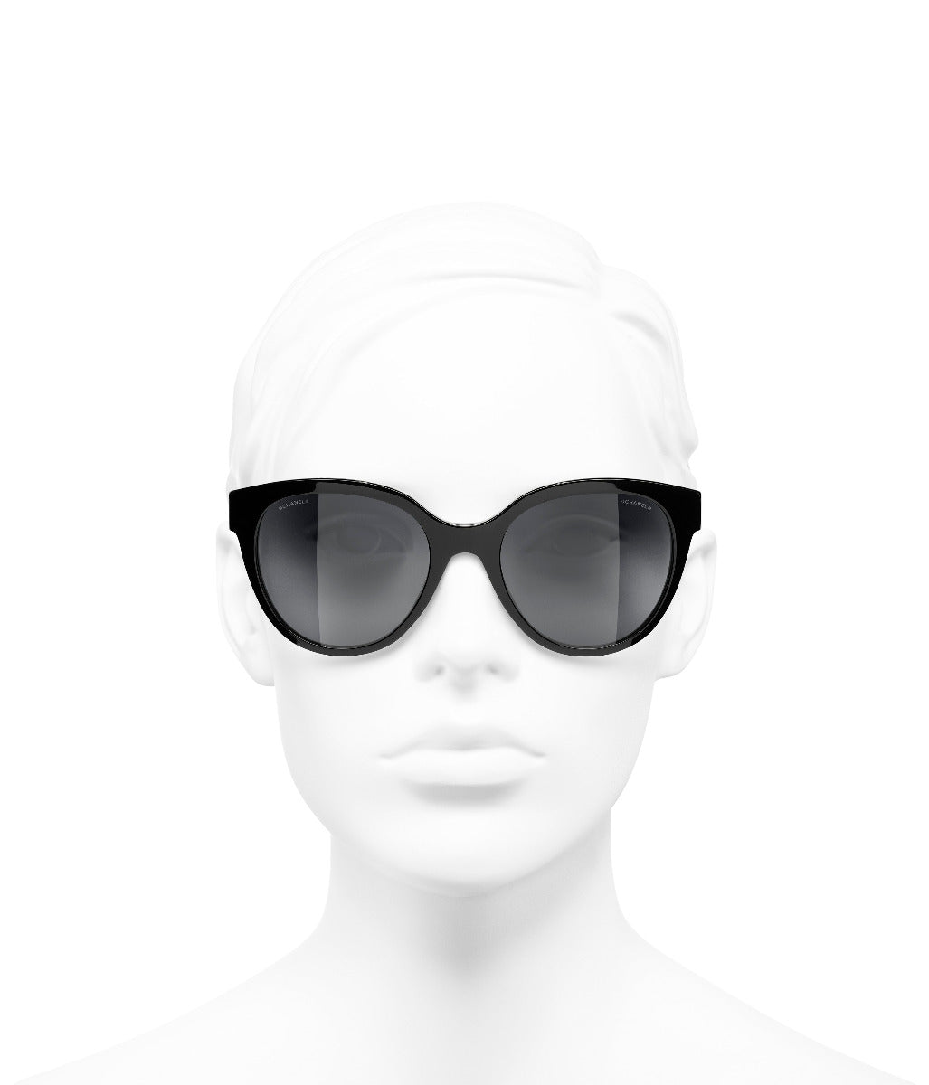 Chanel 5414 Butterfly Sunglasses Black - $400 (15% Off Retail