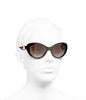 CHANEL 5443H Brown/Brown #colour_brown-brown